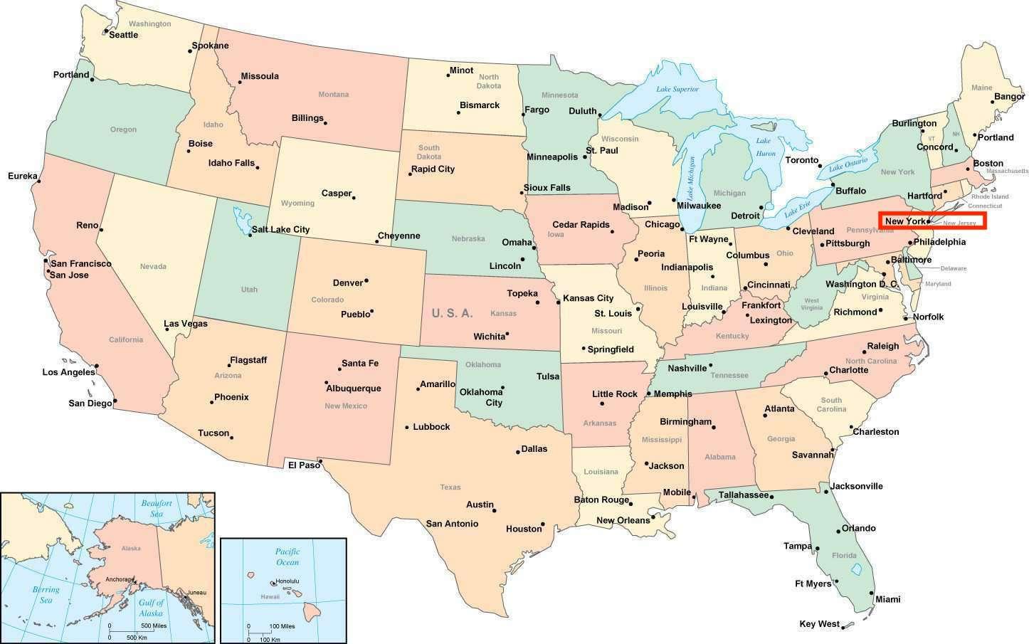 karta amerike New York karta Amerike   New York na karti Amerike (new york, New  karta amerike